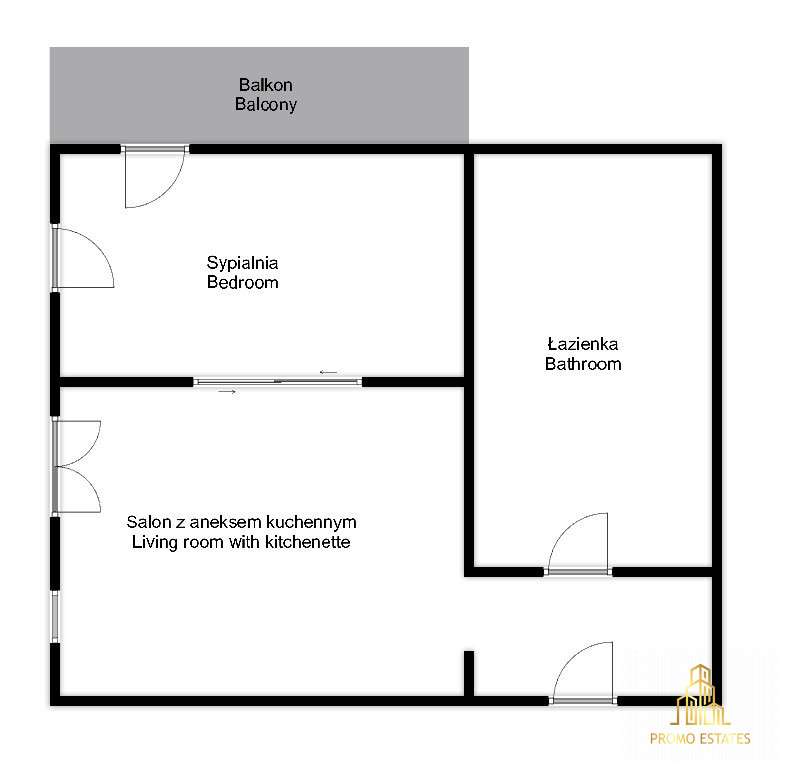 2 Pokojowe mieszkanie | Klonowica | Pdg Duchackie-12