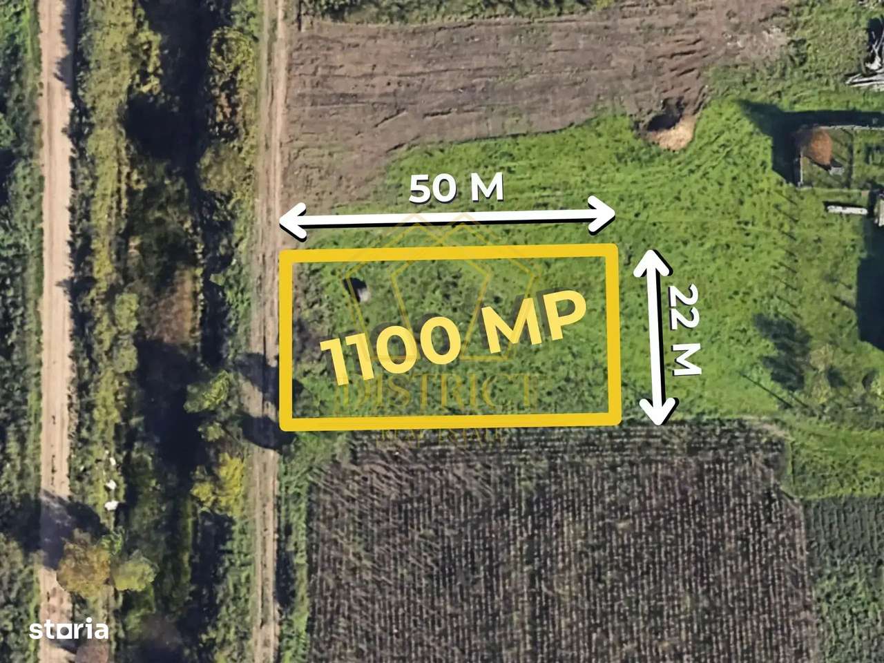 Teren individuala sau duplex 22 front | Timisoara | Plopi - Imagine principală: 2/5