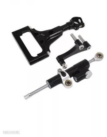 Kit amortecedor de direção kawasaki z750 z1000 suporte apoio conjunto - 1