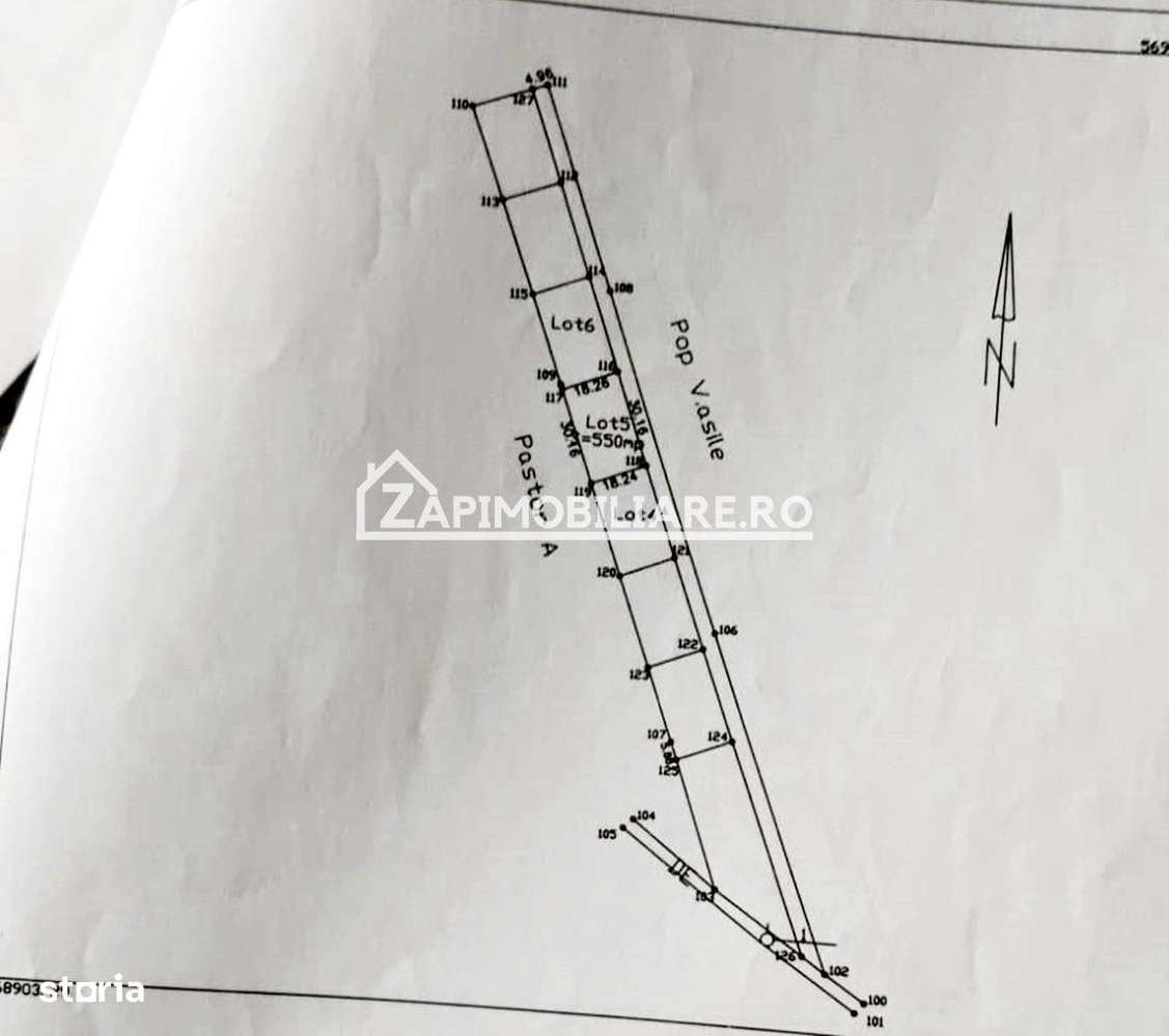 Teren 5600 mp Voiniceni - Imagine principală: 2/3