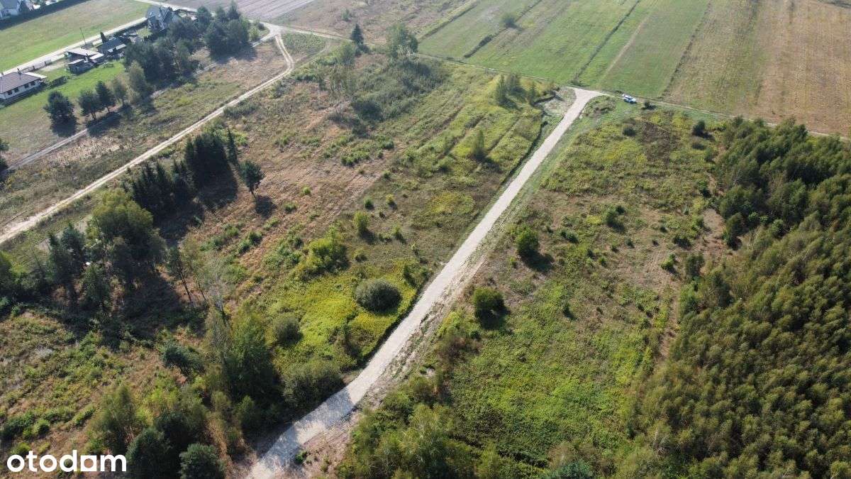 Działka budowlana w spokojnej okolicy, 10min do S2-19