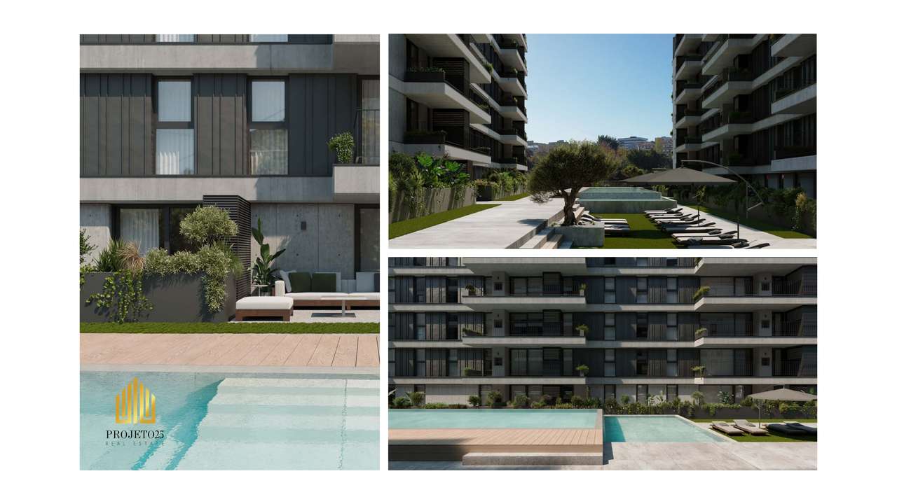 T3 NOVO, Varanda 16m2 em Condº Fechado com Piscina e jardins privados.-15
