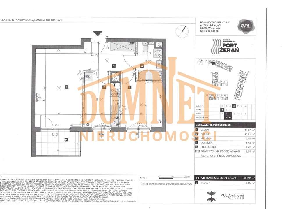 Idealne 2-pokojowe nowoczesne 52 m² z balkonem-12