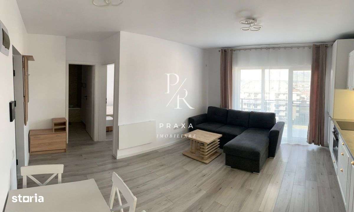 Apartament cu PANORAMA, 2 camere, balcon, parcare, mobilat, zona str. - Imagine principală: 2/7