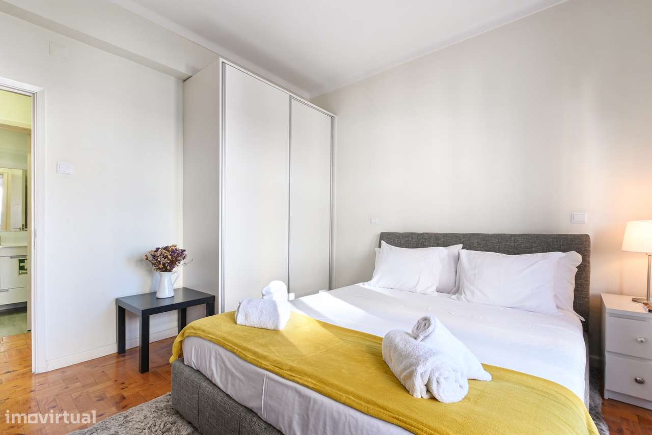 T1 Mobilado e Equipado - Despesas incluídas - Arrendamento Temporário - Grande imagem: 5/10