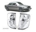 PISCAS FRONTAIS CRISTAL PARA MERCEDES W201 SERIES 190 82-93 CROMADOS - 1