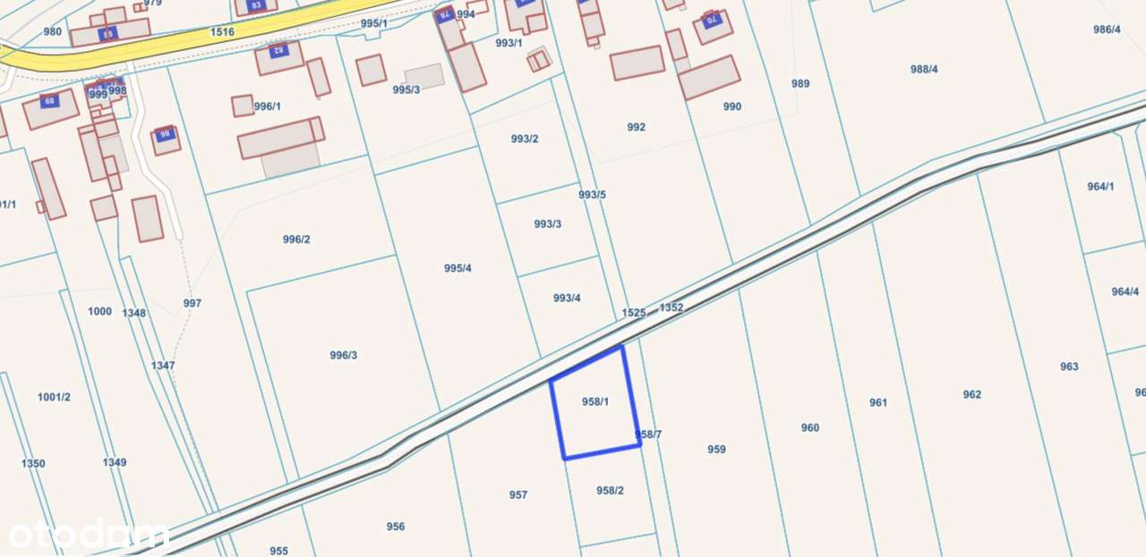 Działka budowlana 1082 m² w Kamienicy – uzbrojona, gotowa pod zabudowę-6