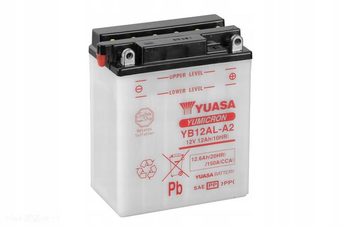 AKUMULATOR YUASA YB12AL-A2 12V 12Ah Rybnik - 1