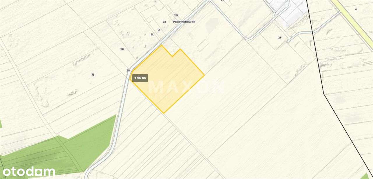 ❗❕Grunt Pod Zabudowę P/U 1,96 Ha❕❗ - Pełny obrazek: 5/8