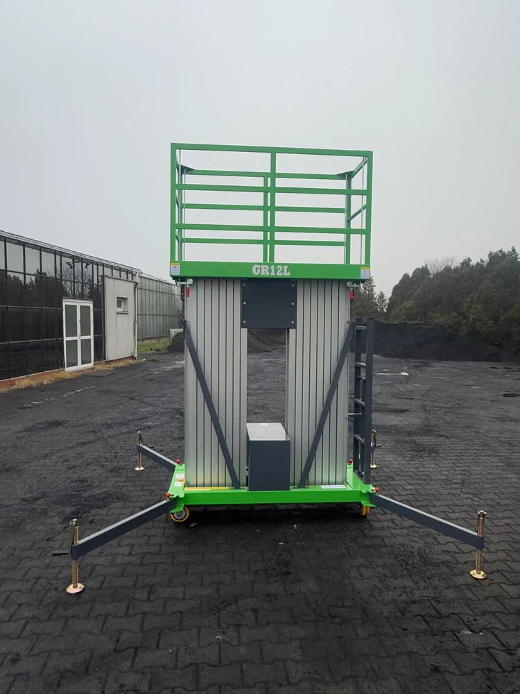 Green river gr12l  nowy udt podnośnik teleskopowy nożycowy koszowy aluminiowy 12m  gr12l 2025