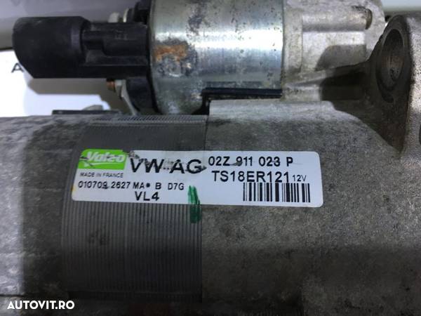 Electromotor Skoda Rapid 1.6TDI 90cp 2012 - Prezent COD : 02Z 911 023 P / 02Z911023P - 3