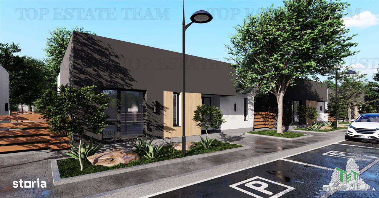 Vila stil mediteranean, moderna, cu 4 camere ( parter ) si curte gener - Imagine principală: 2/20