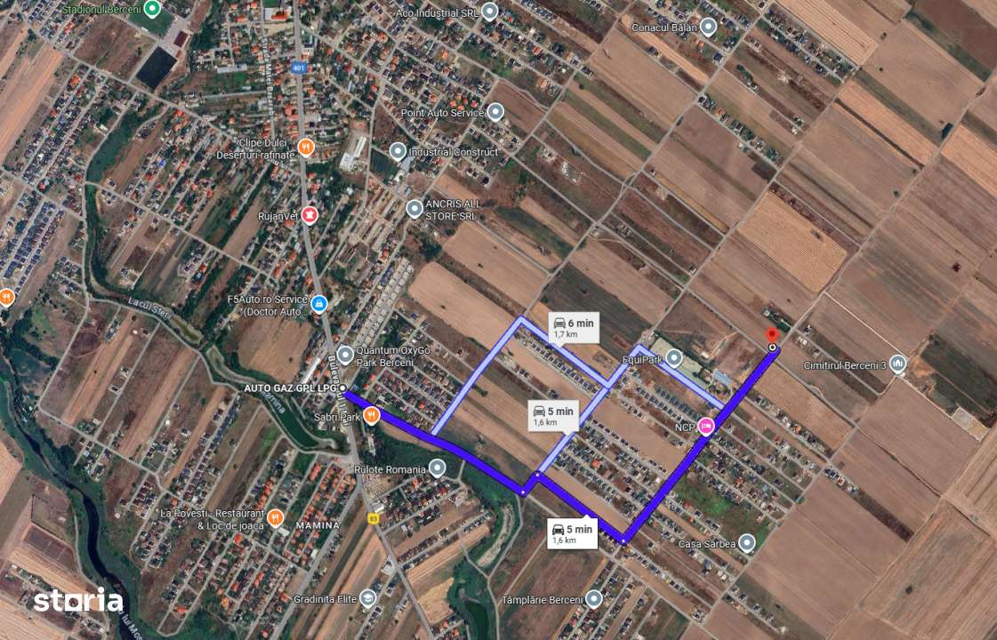 Teren in Rate Primaverii, Comuna Berceni | curent si gaz la lot |#EG38 - Imagine principală: 4/5