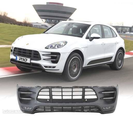 PARA-CHOQUES FRONTAL PARA PORSCHE MACAN 14-18 LOOK TURBO - 1