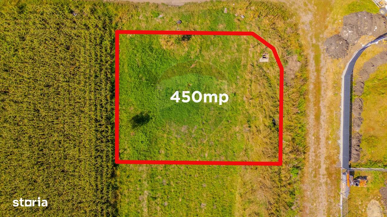 COMISION 0% Teren de vânzare Bod | Strada Galaxiei | 450 mp - Imagine principală: 5/10