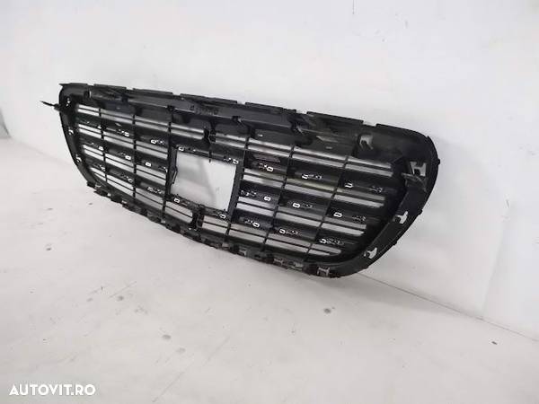 Grila Centrala Radiator Mercedes E Class W213 2016 2017 2018 2019 originala cu suport distronic - 6