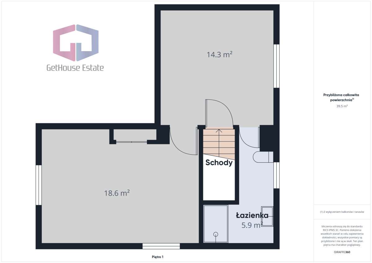 Dom bliźniak z dużą działką w Bartągu-13