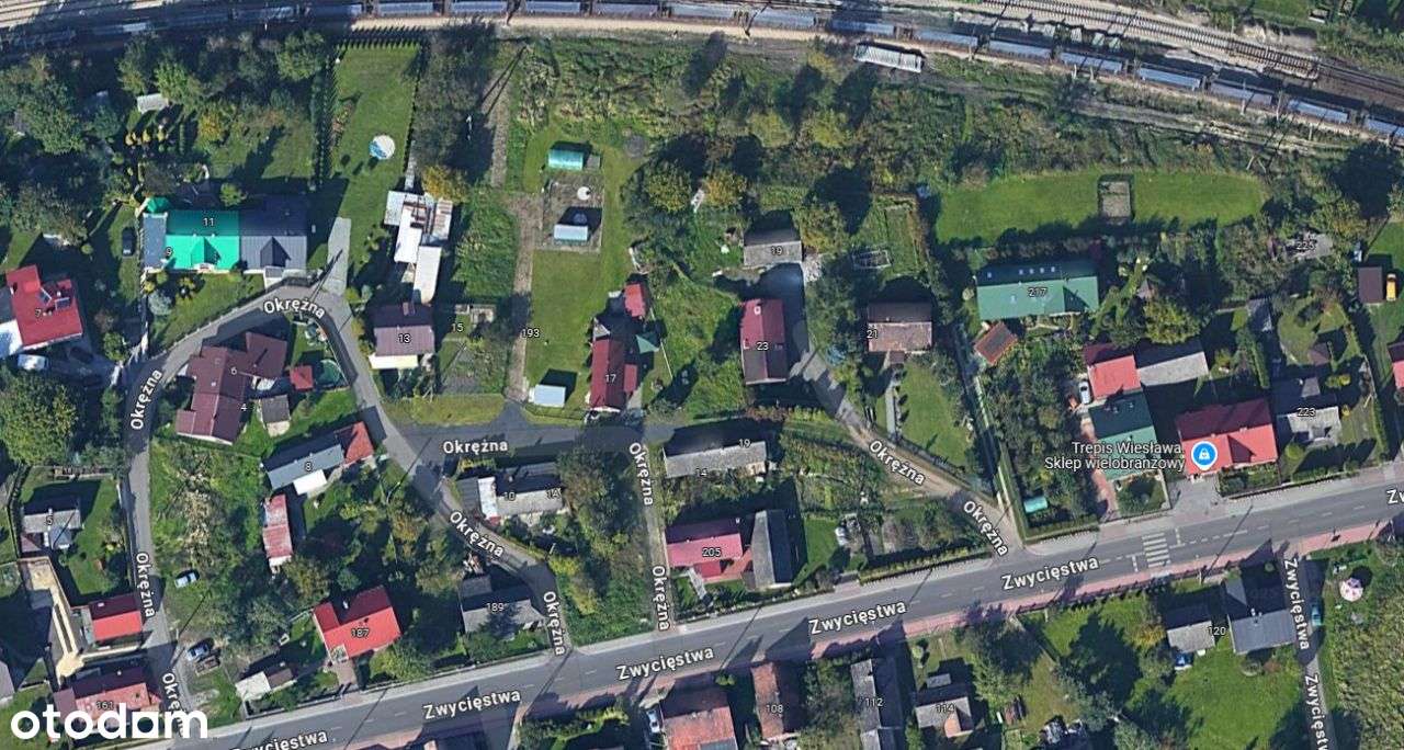 Działka - tereny zielone - wzdłuż kolei-10