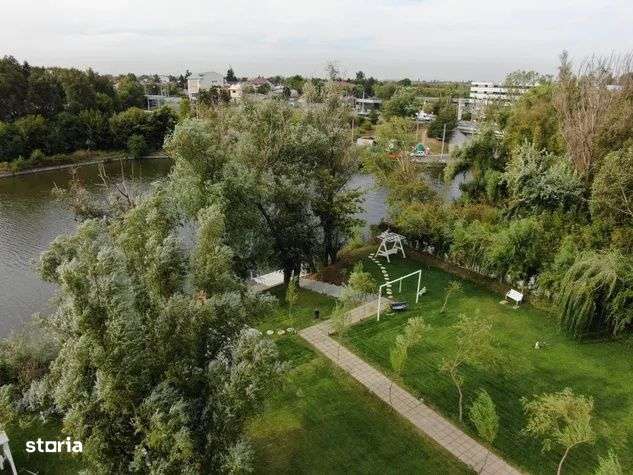 Apartament mobilat cu vedere lac + parcare subterana Sisesti Metrou 8'-9