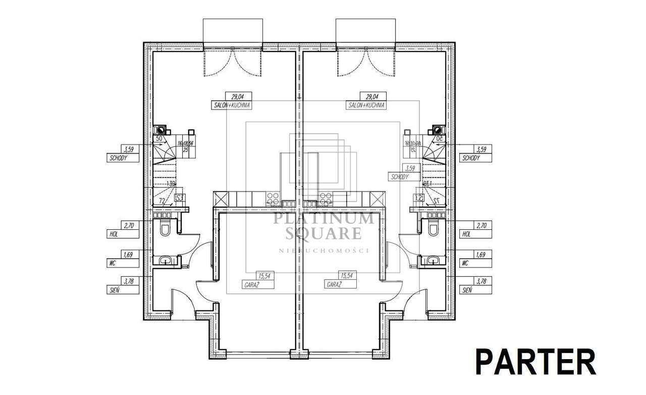 Gotowe domy, Ogródek, Garaż-12
