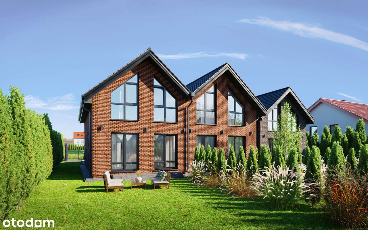 Domy w stylu Bawarskiego wiązania z dużymi ogrodami-5