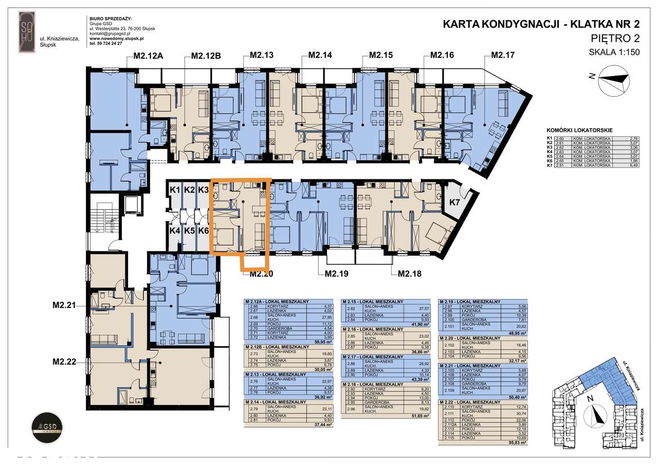 Nowe mieszkanie 2 pokojowe SOHO2 I balkon I Winda I kom. Lokatorska-17