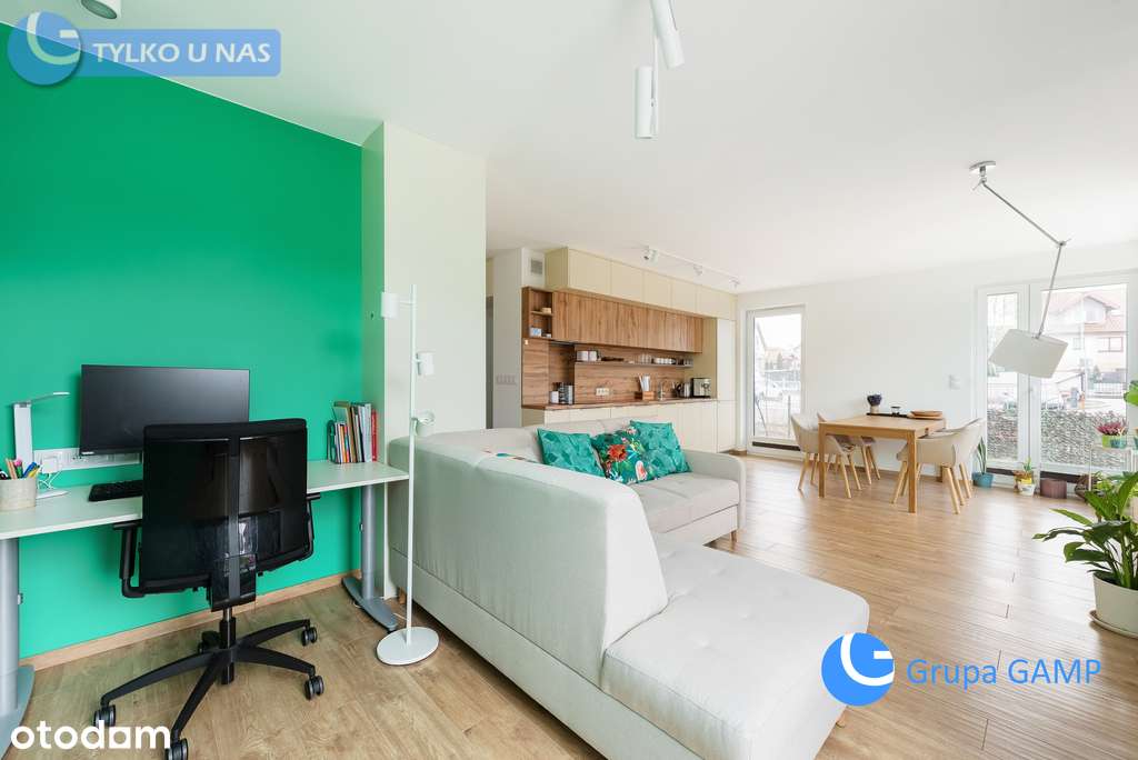 *Stelmachów Park*Super dwa pokoje, ogródek, garaż!-5