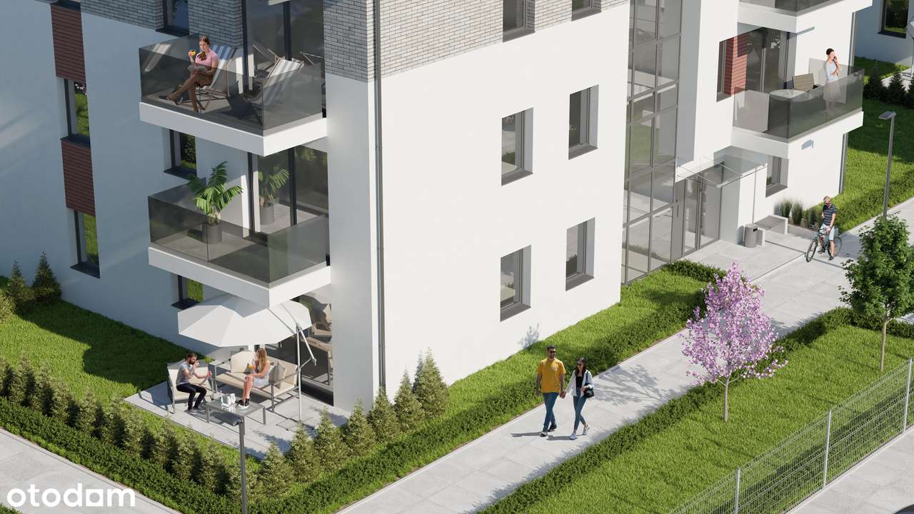 Nowe 2-pokojowe mieszkanie na I piętrze – Wiśniowe Osiedle, Czernikowo - Pełny obrazek: 5/17