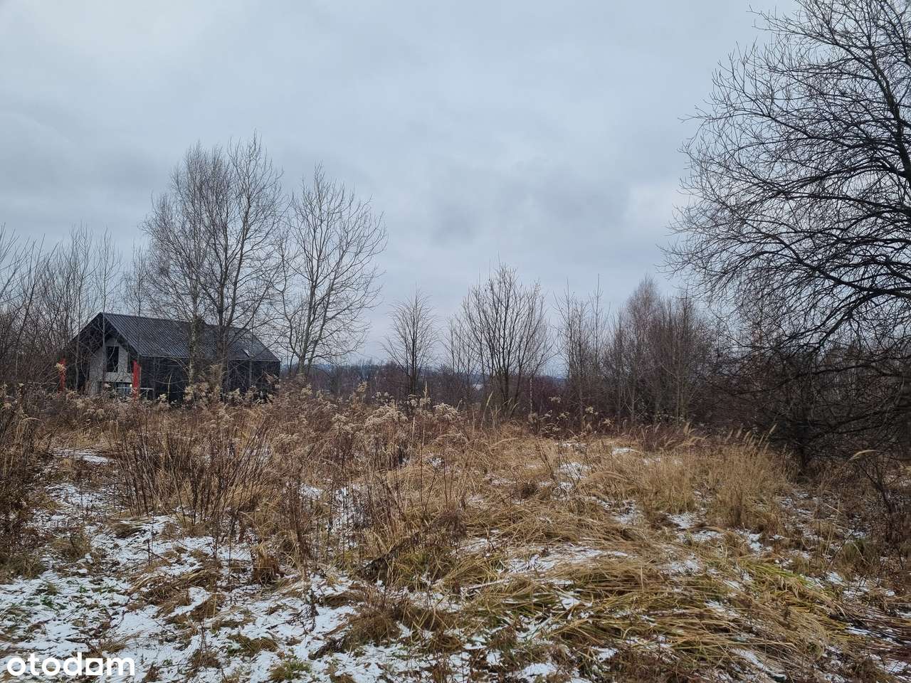 Widokowa działka z pozwoleniem na budowę domu - Pełny obrazek: 4/12