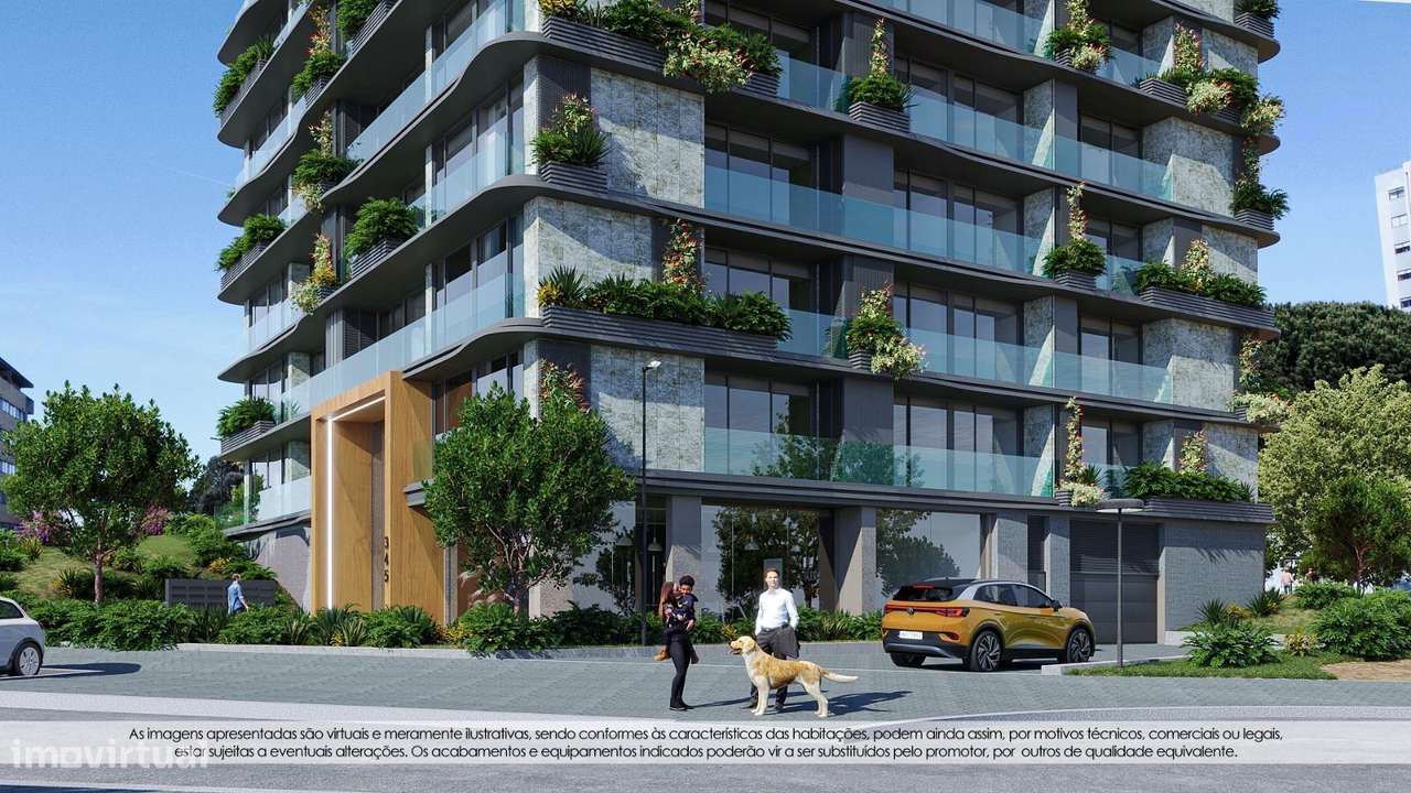 Apartamento T1 com varanda, garagem e elevador - Grande imagem: 2/19