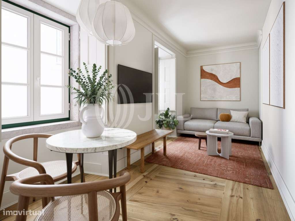 Apartamento T1 com varanda, Rocio Salema Courtyard, Rossio, Lisboa - Grande imagem: 3/49