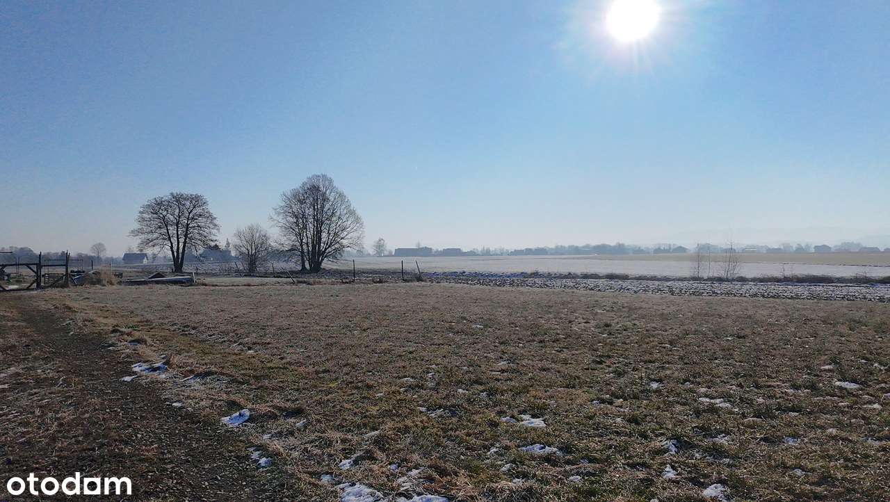 Działka płaska, dojazd asfaltowy, media w granicy, 9a- 165 tyś-5