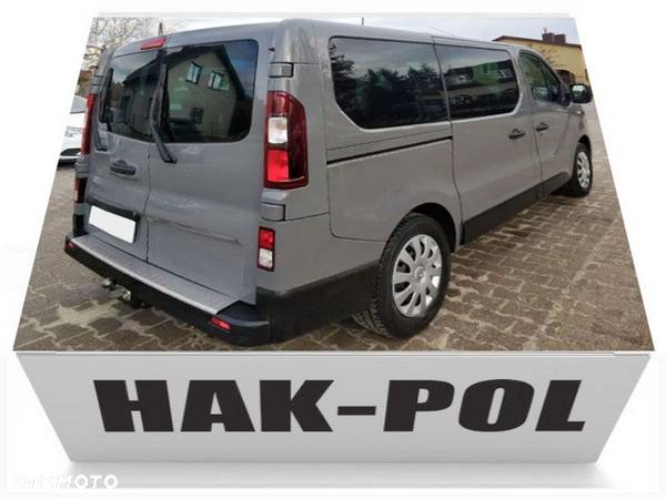 RENAULT TRAFIC NISSAN NV300 FIAT TALENTO OPEL VIVARO 2 B HAK HOLOWNICZY + MODUŁ WIĄZKA GNIAZDO 7PIN - 16