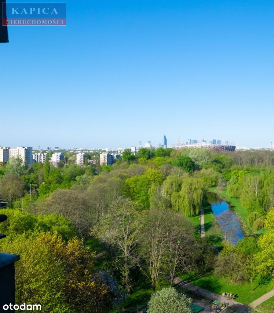 Super miejsce, obok Park Skaryszewski, balkon