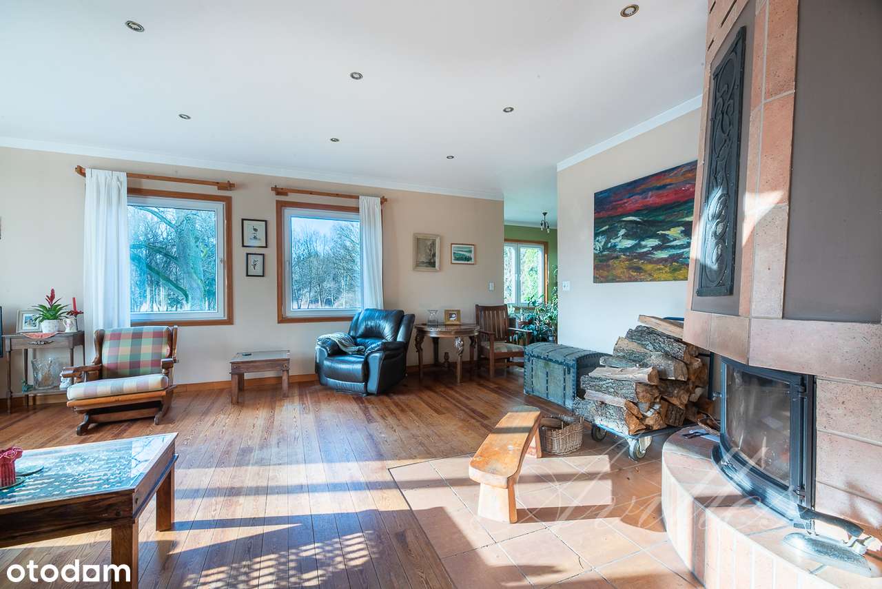 Malownicza działka, przestronny dom, tuż przy Puszczy Kampinoskiej.-11