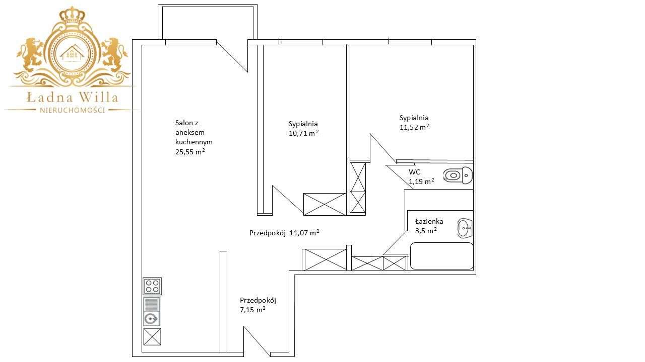 Do Wprowadzenia /70M2/3Pok/Ul Zwm/Metro-2