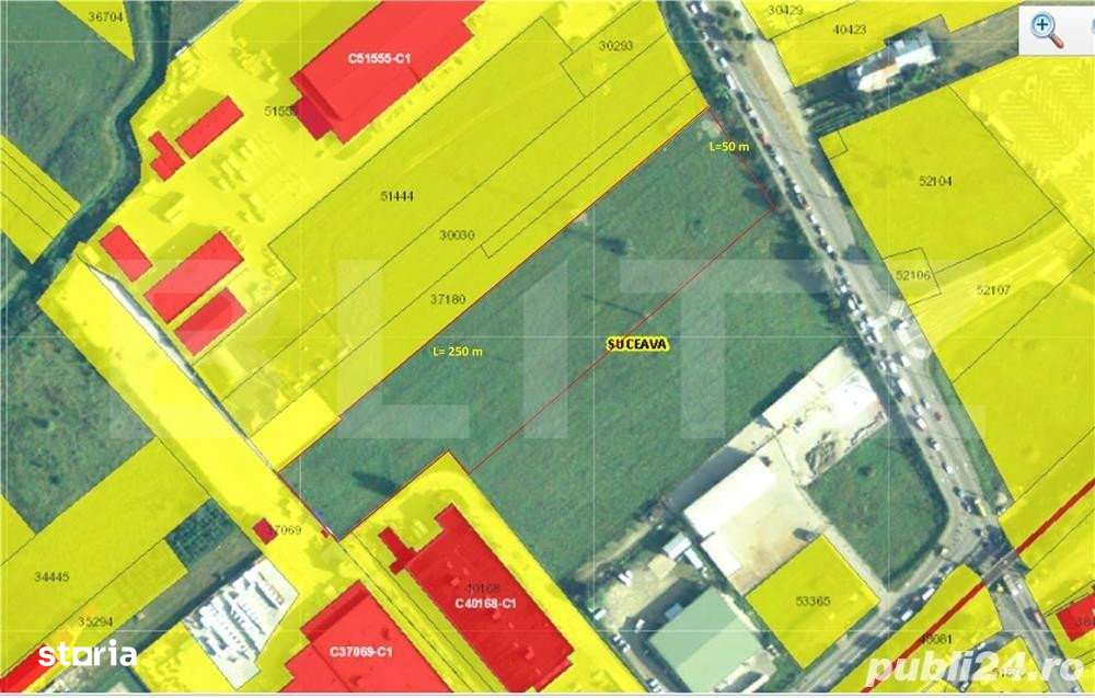 Teren intravilan de 12.478 mp in Itcani, PARCELABIL - Imagine principală: 2/6