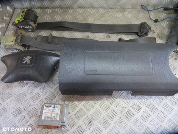 ZESTAW AIRBAG PODUSZKI SENSOR PARTNER I LIFT II PASY PEUGEOT 2002-2008 - 7