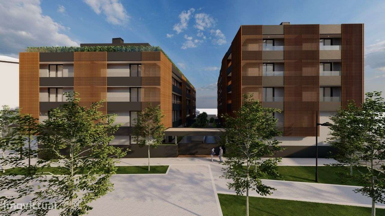 Apartamentos T3 no condomínio fechado Twin22, no centro de Espinho - Grande imagem: 4/16