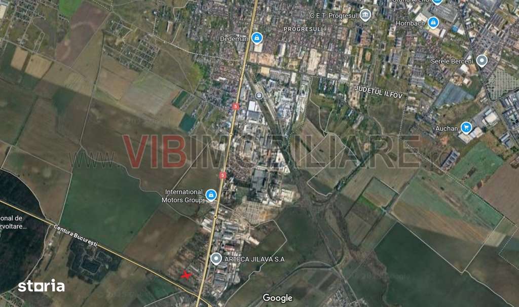 Jilava - Centura Bucuresti - teren intravilan 423 mp - Imagine principală: 2/3