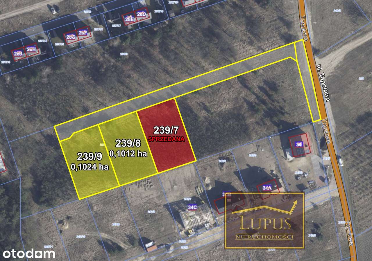 Działki budowlane w Grzędzicach - Pełny obrazek: 2/10