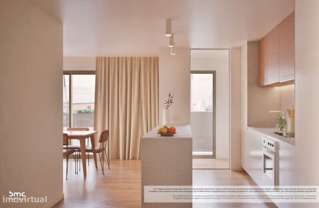 T2 Novo c/ LG no Empreendimento Bela Vista Tower (Matosinhos) - Grande imagem: 4/16