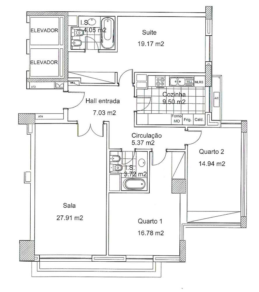 Apartamento T3 no Edifício Dolce Vita-46