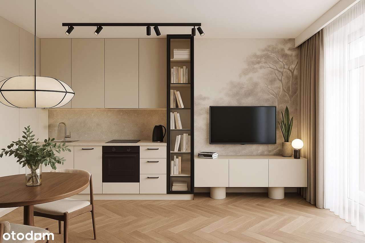 Nowa kawalerka, pierwszy najem, wys.standard, blisko A.Kozmin,bez pośr - Pełny obrazek: 1/4