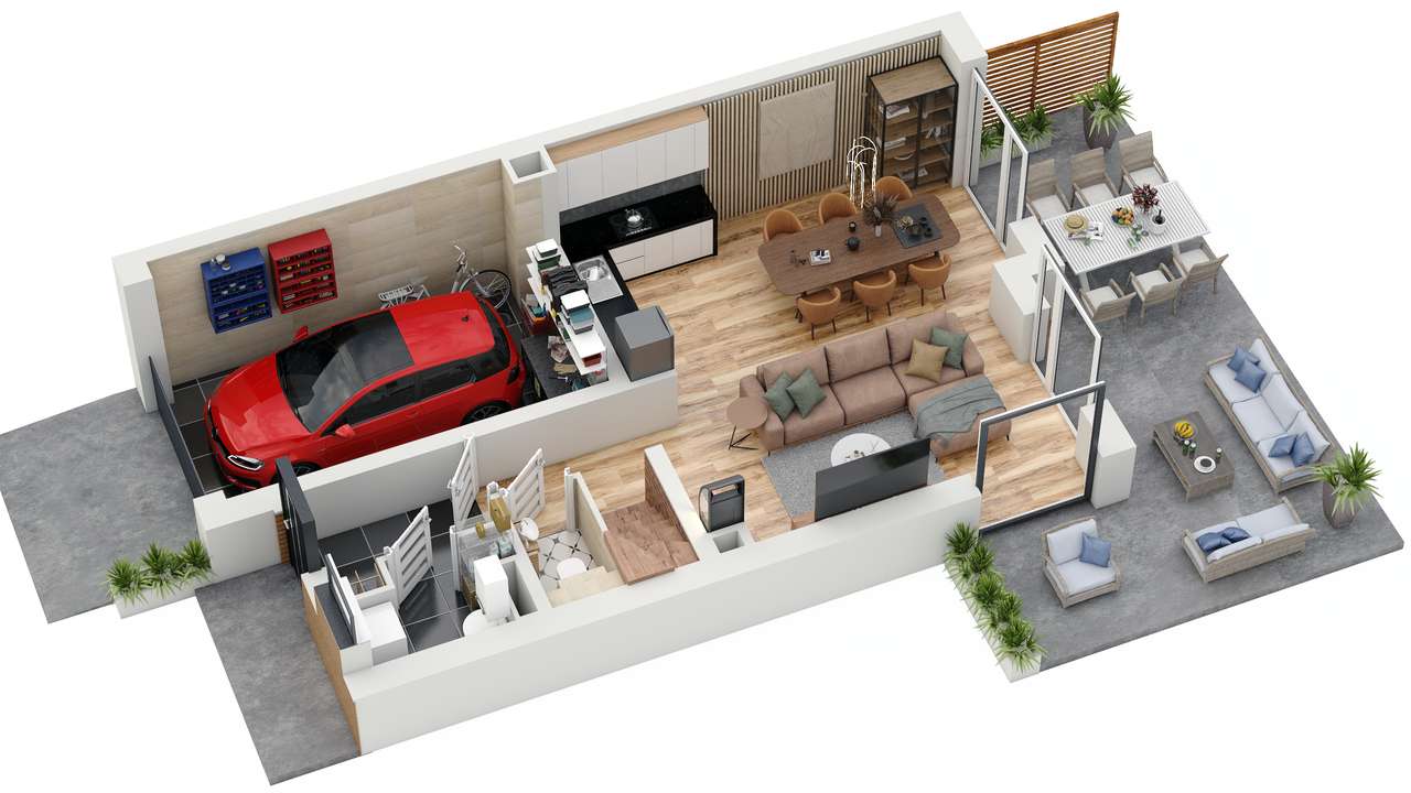 Dom 110,5 mkw w cichej okolicy koło Bydgoszczy - Pełny obrazek: 4/9