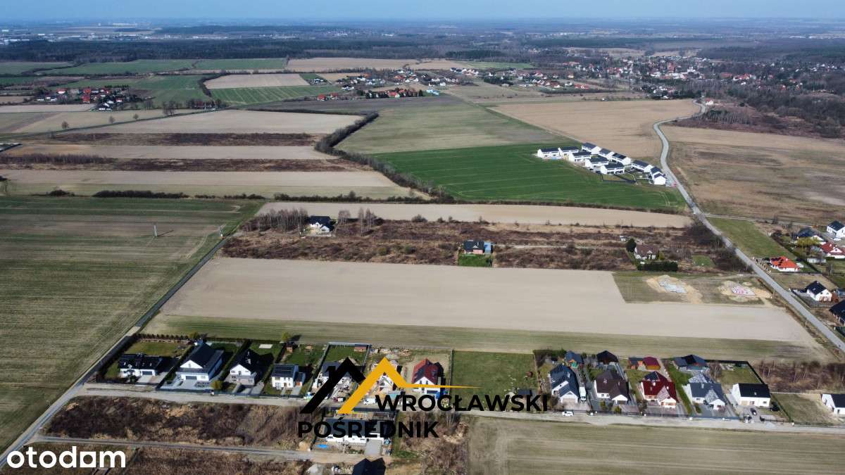 Działka Budowalna Krępice | 20 min od Wrocławia |-13