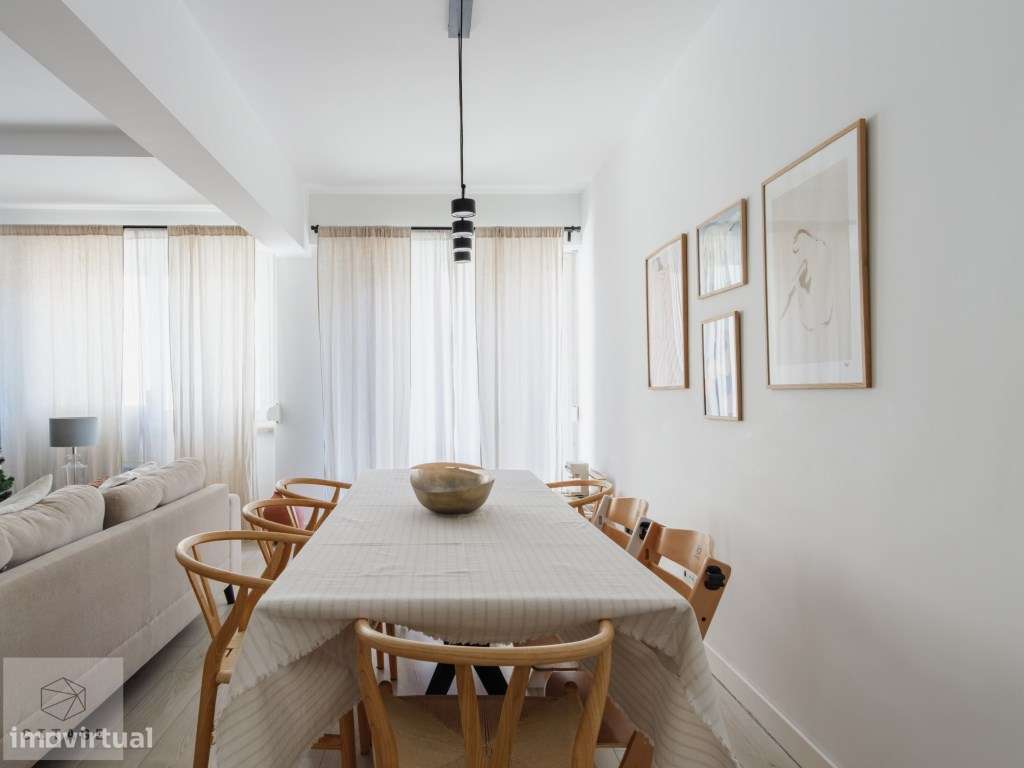 Apartamento T3 com garagem Amoreiras-10