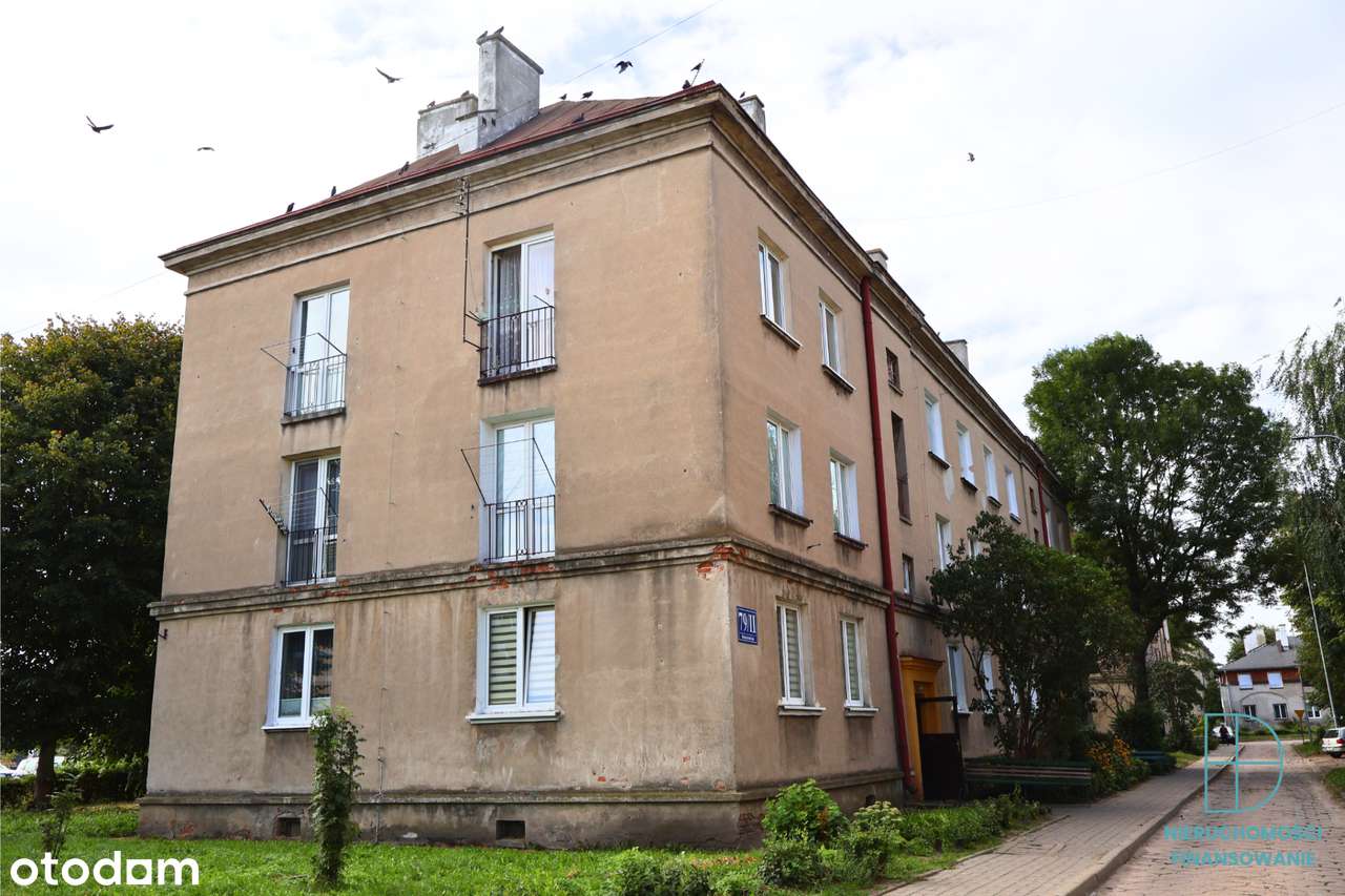 2-pokojowe mieszkanie II p. ul. Narutowicza-14