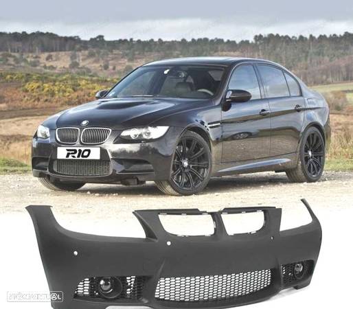 KIT CARROÇARIA LOOK M3 PARA BMW E91 05-08 COM PDC + LAVA FAROS - 4