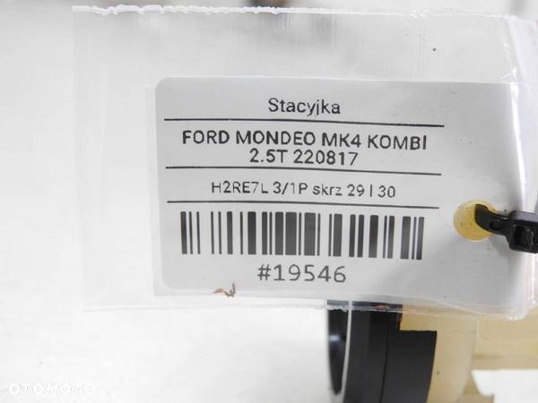 STACYJKA KLUCZYK FORD MONDEO MK4 2.5 T - 9